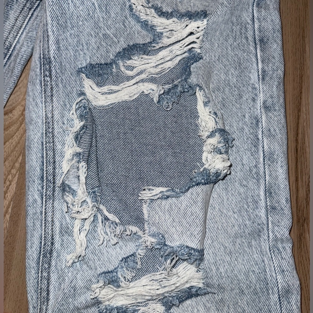 PacSun Eco Light Blue 90's Boyfriend Jeans Size 24 - Picture 8 of 8